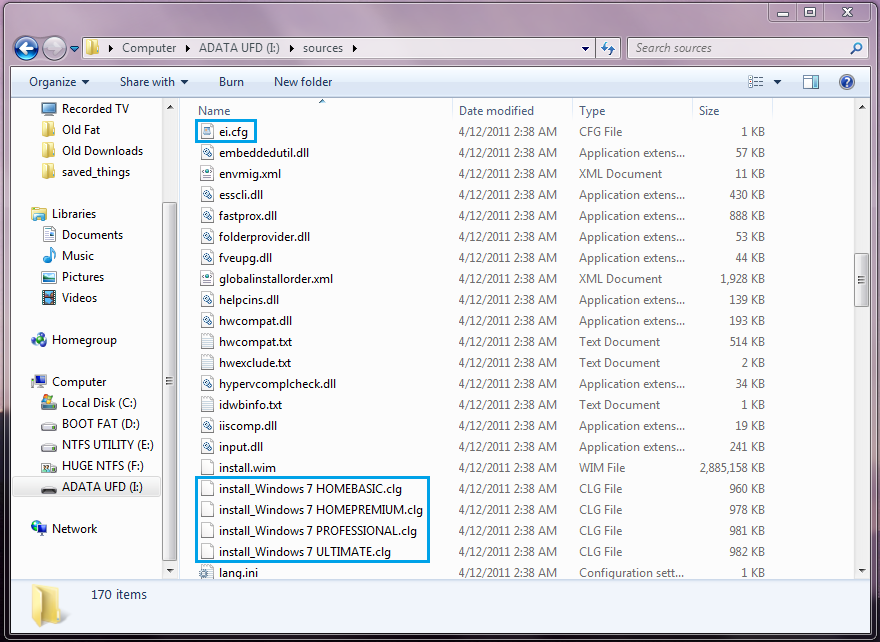 win-7-pro-64-flash-sources-file-list-partial-ei-cfg-highlight